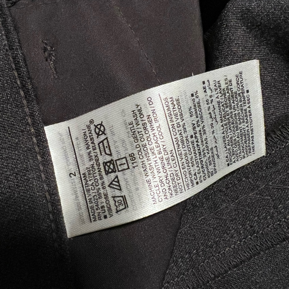 Old Navy High Rise Pixie Full Length Split Hem Ne… - image 2